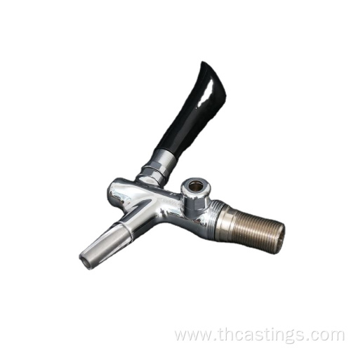 Investment Casting and CNC Machining Stainless Steel Faucets